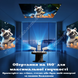 Комплект для домашнього кінотеатру проектор Magcubic HY300 PRO з потужним HiFi-звуком White + екран MIXITO 100" + штатив 1,1 м. + кейс для проектору GS-173 фото 13